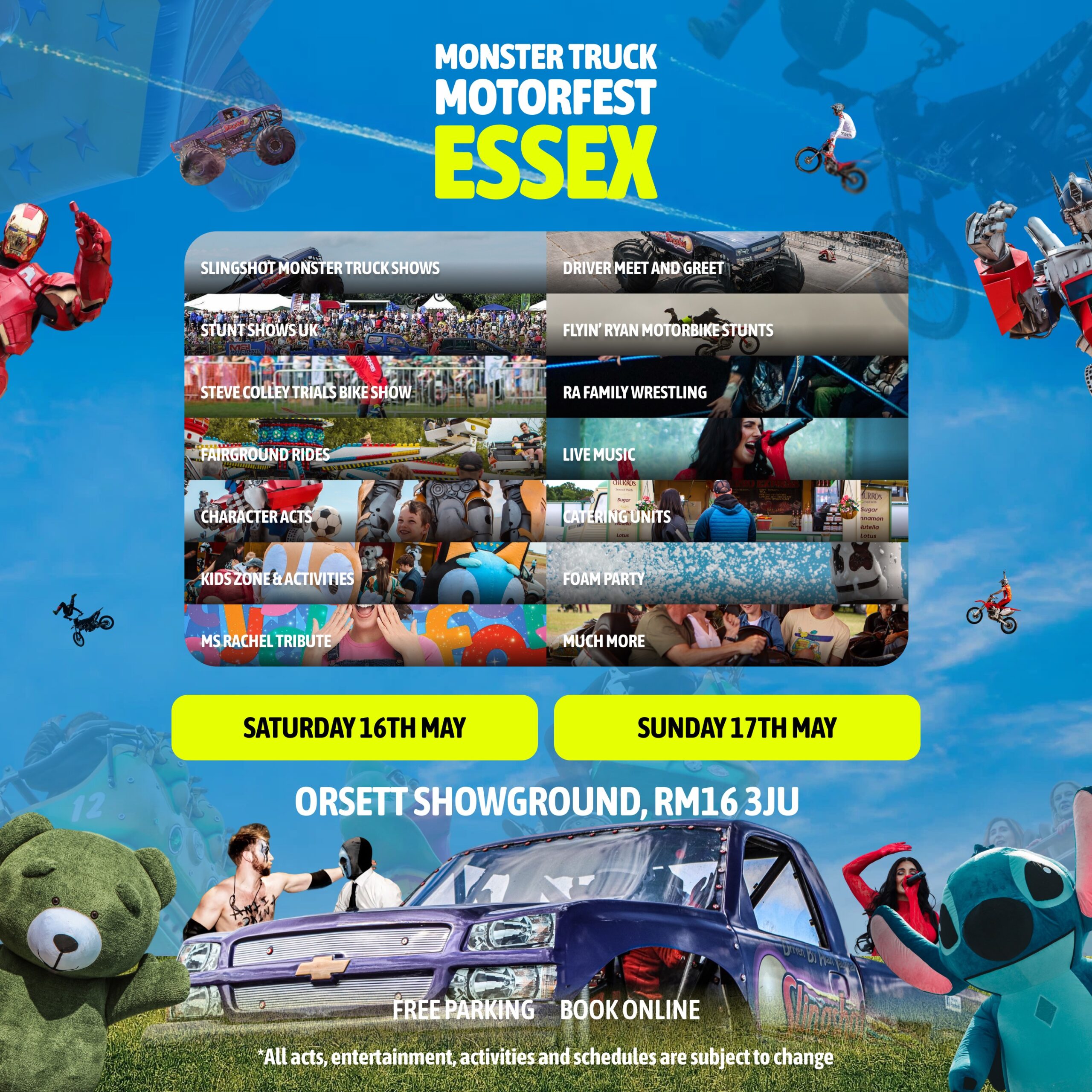 ESSEX MONSTER TRUCK MOTORFEST